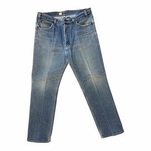 Vintage Levi's Men's Faded Blue Straight-Leg Jeans Med in USA 🇺🇸 36x31